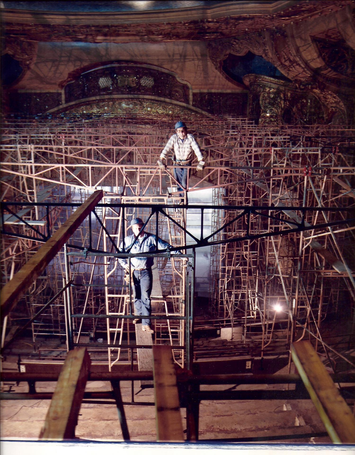 scaffolding, Arlene Schnitzer